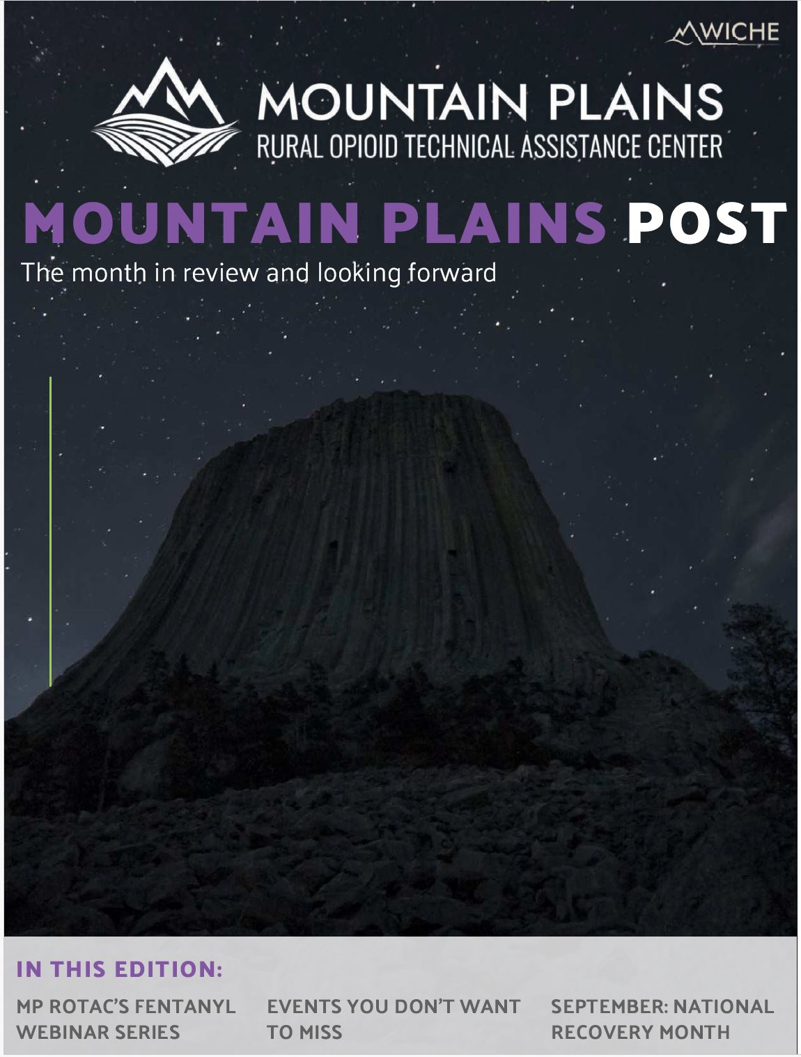 Cover art for August 2023 Mountain Plains Post